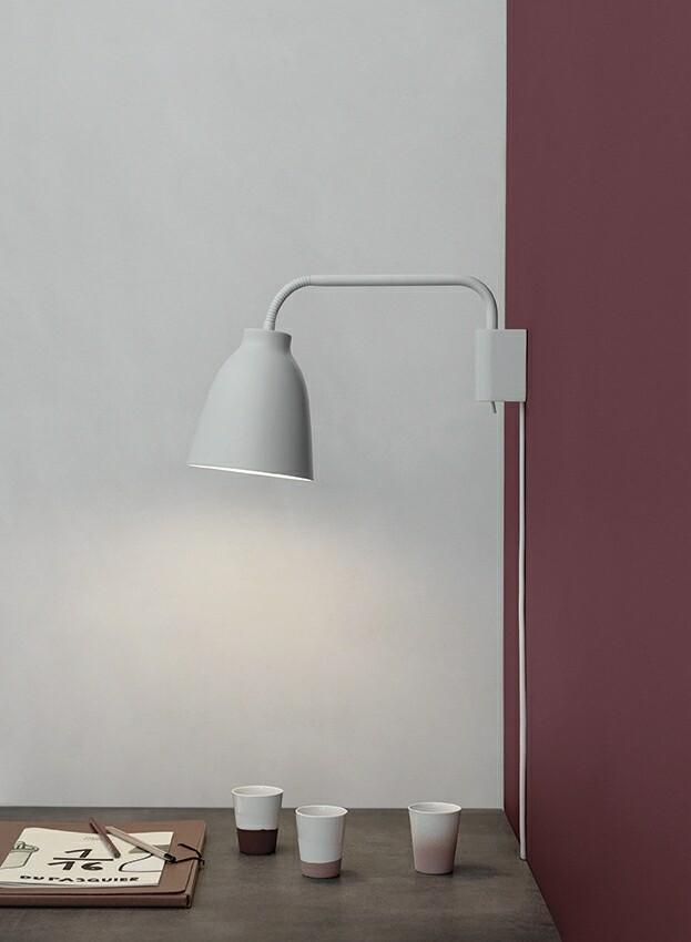 Caravaggio Read Vegglampe Lys Grå Fritz Hansen Caravaggio væglampe | Vegglampe, Vegglamper, Caravaggio